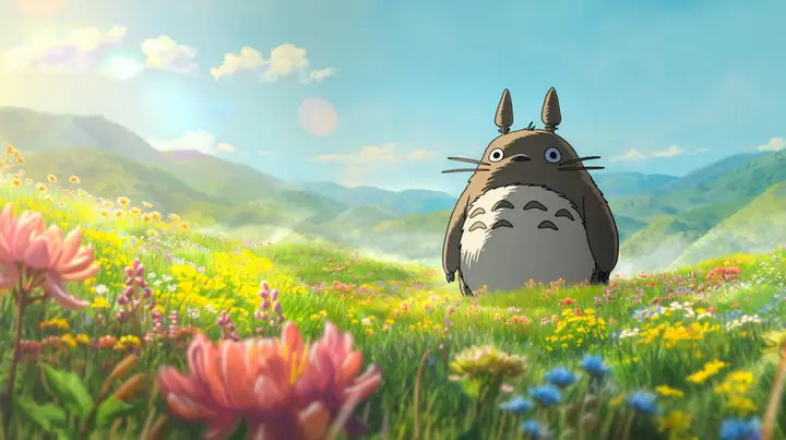 Hình Nền Máy Tính Dễ Thương Chủ Đề Phim Ghibli