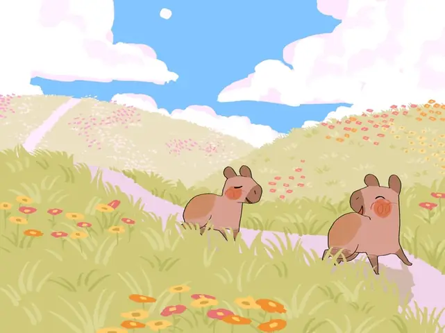 Hình Nền Máy Tính Capybara