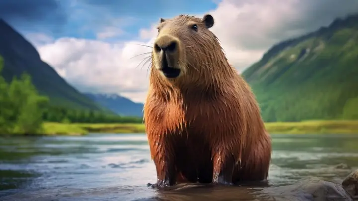 Hình Nền Máy Tính Capybara