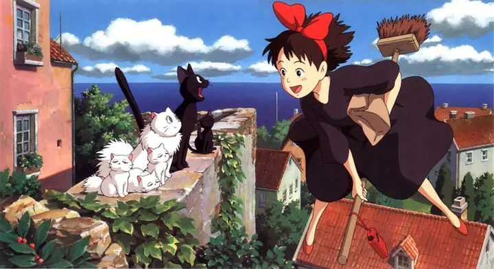 Hình Nền Máy Tính Dễ Thương Chủ Đề Phim Ghibli