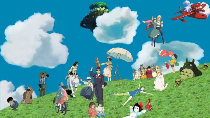 Hình Nền Máy Tính Dễ Thương Chủ Đề Phim Ghibli