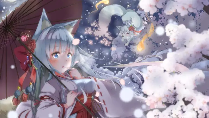 Hình Nền Máy Tính Đáng Yêu Anime