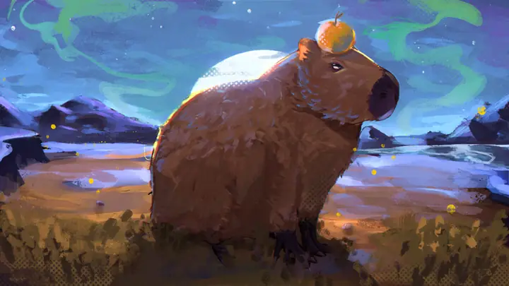 Hình Nền Máy Tính Capybara