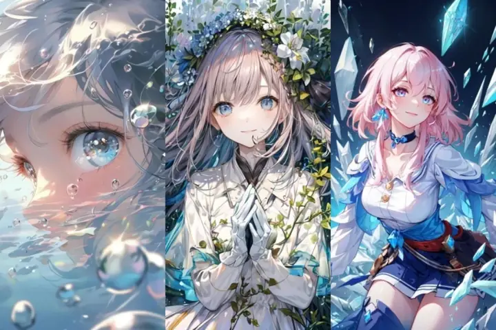 Hình Nền Máy Tính Anime Nữ