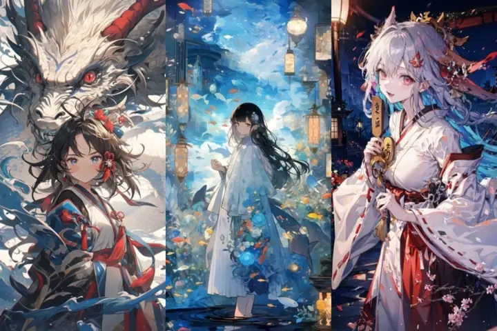 Hình Nền Máy Tính Anime Nữ