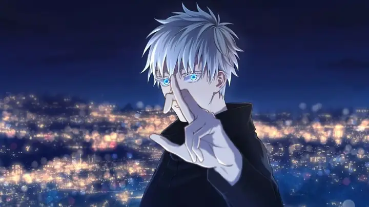 Hình Nền Máy Tính Anime Ngầu Gojo Satoru
