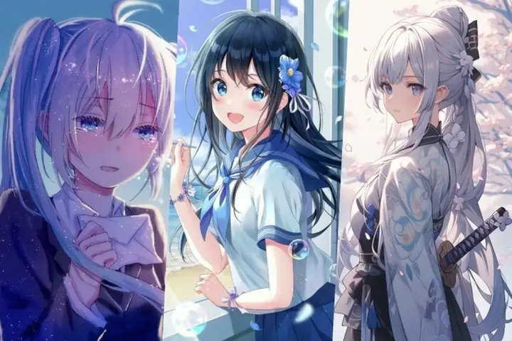 Hình Nền Máy Tính Anime Nữ