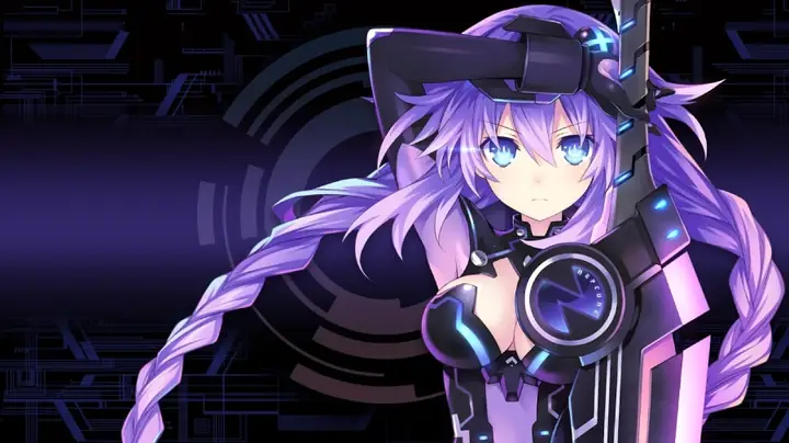 Hình Nền Máy Tính Anime Màu Tím