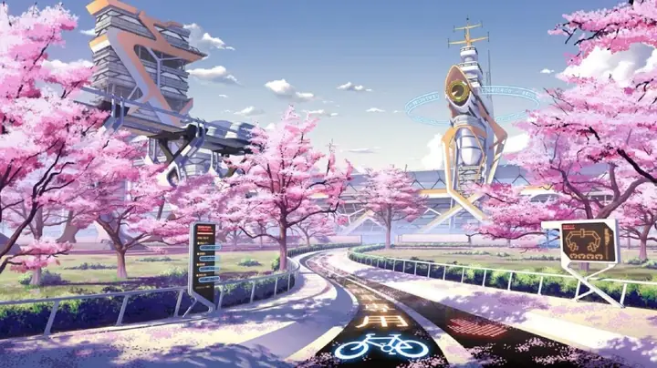 Hình Nền Máy Tính Anime Thiên Nhiên
