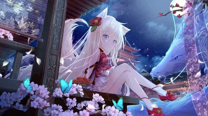Hình Nền Máy Tính Anime Nữ