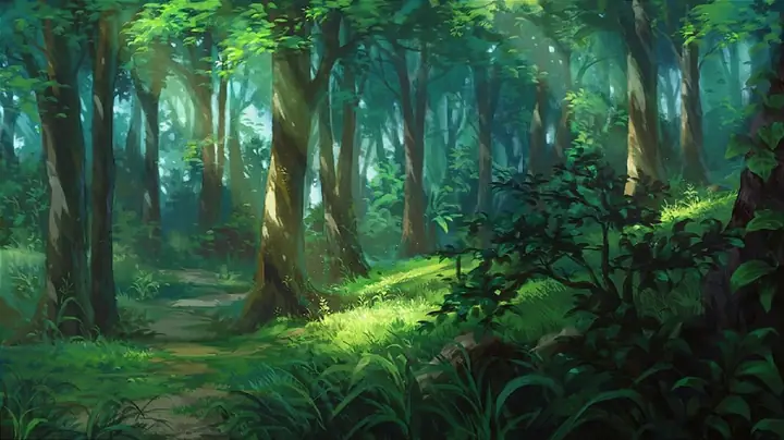 Hình Nền Máy Tính Anime Thiên Nhiên
