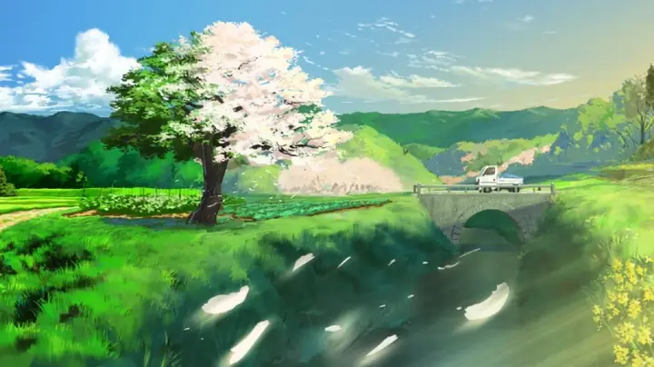 Hình Nền Máy Tính Anime Thiên Nhiên