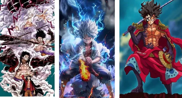 Hình Nền Máy Tính Anime Luffy Gear 5