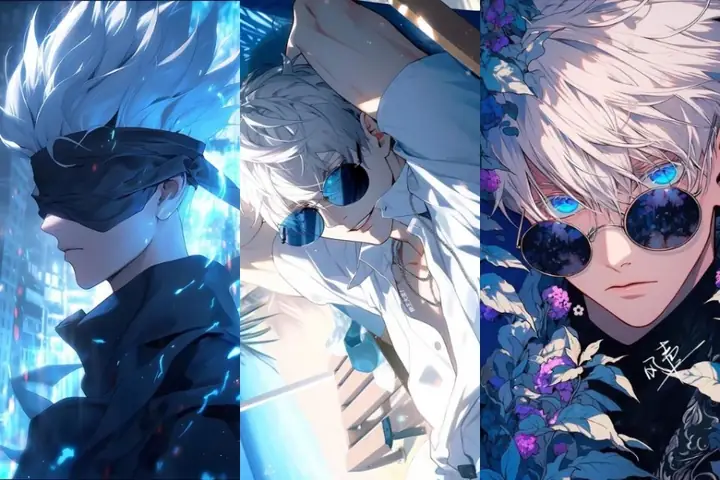 Hình Nền Máy Tính Anime Ngầu Gojo Satoru