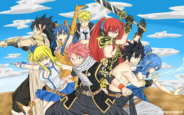 Hình Ảnh Cho Hình Nền Máy Tính Anime Fairy Tail: Hình Ảnh Cho Hình Nền Máy Tính Anime Fairy Tail: