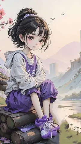 Hình Nền Chibi Nữ Hoạt Hình