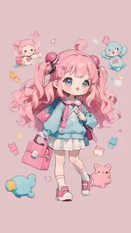 Hình Nền Chibi Ngọt Ngào