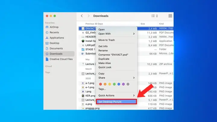 Cài Đặt Hình Nền Trên Macos (macbook) Cài Đặt Hình Nền Trên Macos (macbook)