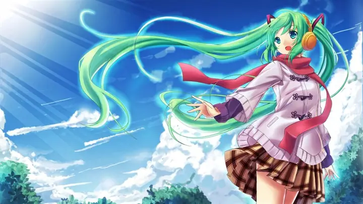Hình Nền Anime Nữ Cho Máy Tính