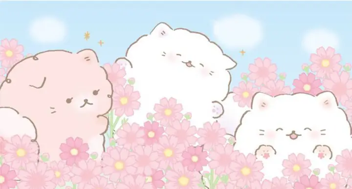 Hình Nền Cute Màu Hồng Cho Máy Tính