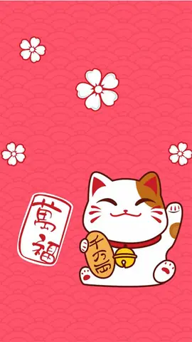 Hình Nền Mèo May Mắn Thần May Mắn