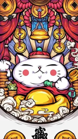 Hình Nền Mèo Thần Tài Được Yêu Thích