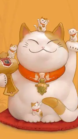 Hình Nền Mèo Thần Tài Được Yêu Thích