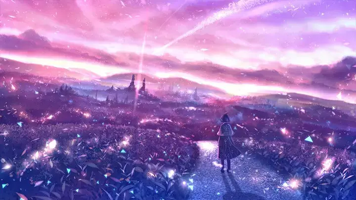 Phong Cảnh Nghệ Thuật (anime, Fantasy, Minimalist)