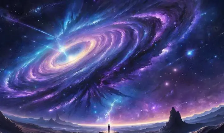 Hình Nền Vũ Trụ Màu Tím Hình Nền Vũ Trụ Màu Tím