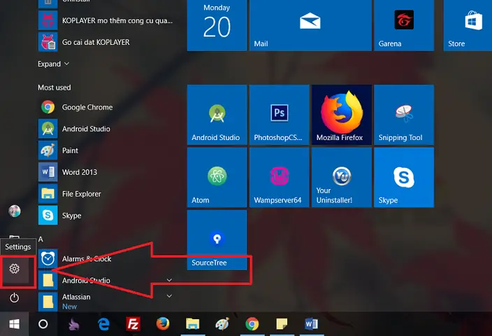 Cách Đổi Hình Nền Máy Tính Windows 10 Bằng Menu Cài Đặt Chính.