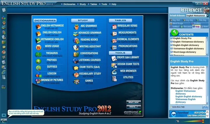 #8 Ứng Dụng Học Tiếng Anh Trên Máy Tính/laptop – English Study Pro