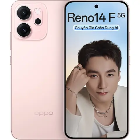 Oppo Reno14 F 5g 8gb/256gb Hồng