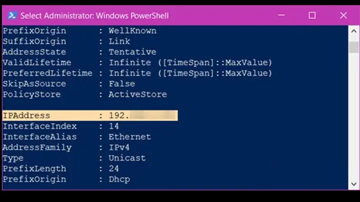 Xem Ip Bằng Powershell Xem Ip Bằng Powershell