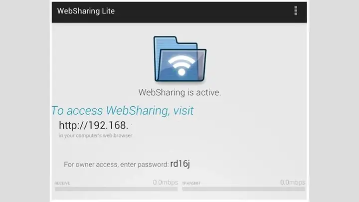 Sử Dụng Ứng Dụng Websharing Cho Android Sử Dụng Ứng Dụng Websharing Cho Android