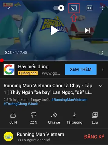 Trường Hợp 1: Điện Thoại Với Tivi Kết Nối Chung Một Mạng Wi-fi Trường Hợp 1: Điện Thoại Với Tivi Kết Nối Chung Một Mạng Wi-fi