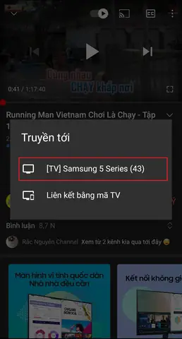 Trường Hợp 1: Điện Thoại Với Tivi Kết Nối Chung Một Mạng Wi-fi Trường Hợp 1: Điện Thoại Với Tivi Kết Nối Chung Một Mạng Wi-fi