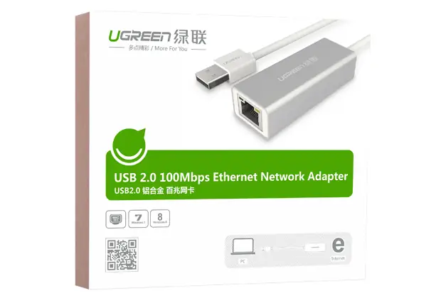 Cáp Mạng Lan Cho Máy Tính Kết Nối Mạng Với Máy Tính Qua Cổng Usb 2.0
