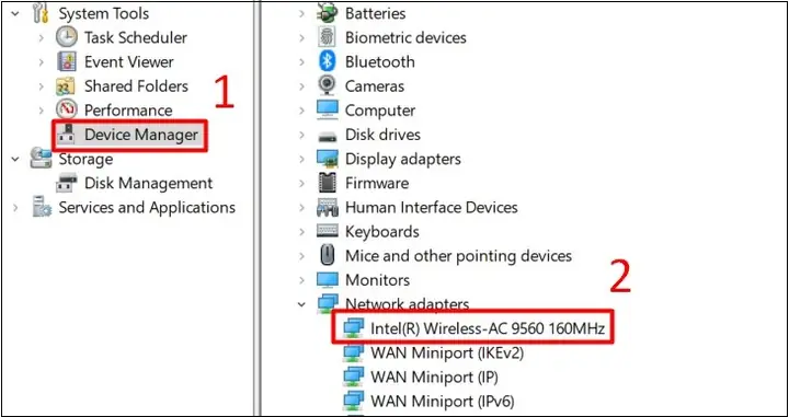 3kiểm Tra Laptop Có Card Wifi Intel Hay Không?