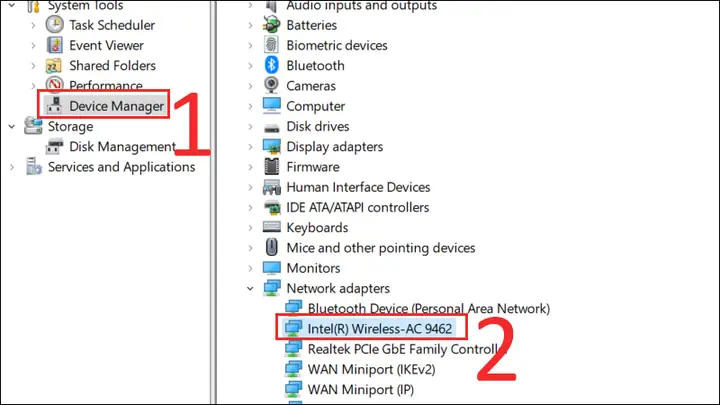 Cách Kiểm Tra Máy Tính Có Card Wifi Intel Không?
