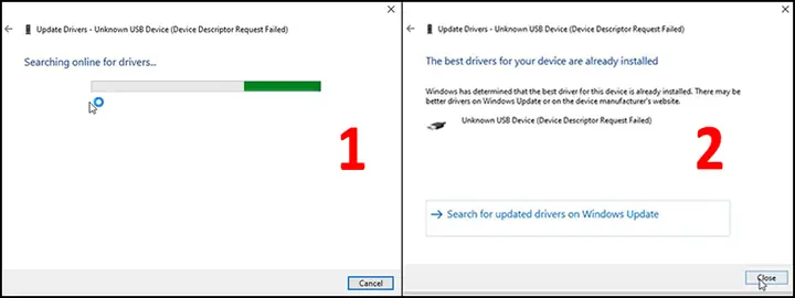 Máy Tính Thiếu Driver Usb
