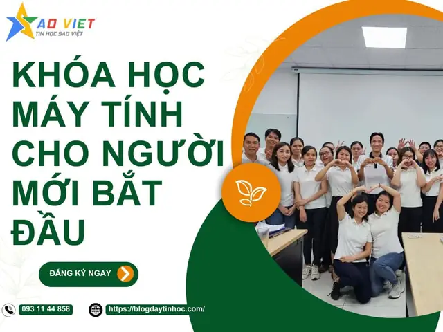 Khóa Học Máy Tính Cho Người Mới Bắt Đầu