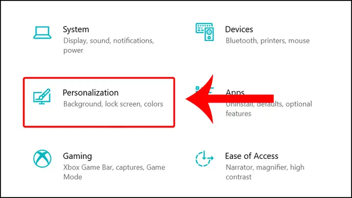 Cài Đặt Thời Gian Chờ Khóa Màn Hình Từ Windows Settings