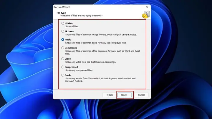 Sử Dụng Phần Mềm Recuva