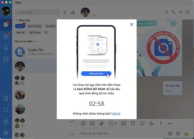 Sửa Lỗi Zalo Máy Tính, Pc Không Đồng Bộ Được Tin Nhắn
