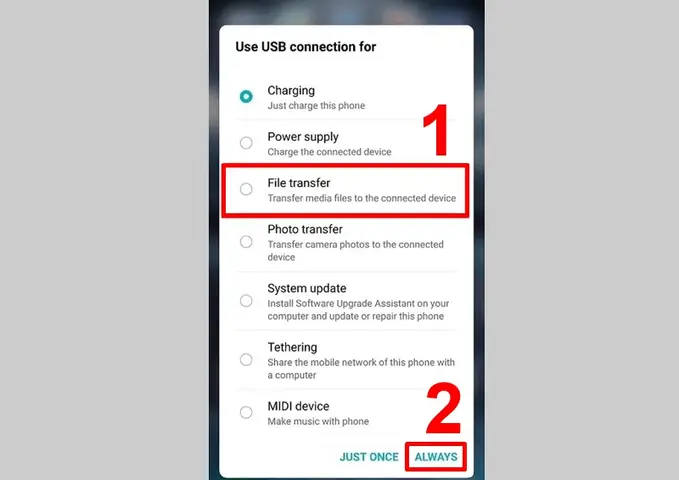 Kiểm Tra Lại Kiểu Kết Nối Usb Kiểm Tra Lại Kiểu Kết Nối Usb