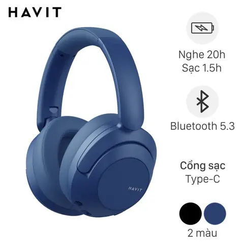Tai Nghe Chụp Tai Havit H667bt