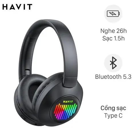 Tai Nghe Chụp Tai Havit H663bt