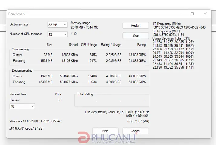 Hiệu Năng Của Asus S500sc Ấn Tương Từ Dòng Cpu Intel Thế Hệ 11