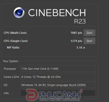 Hiệu Năng Của Asus S500sc Ấn Tương Từ Dòng Cpu Intel Thế Hệ 11