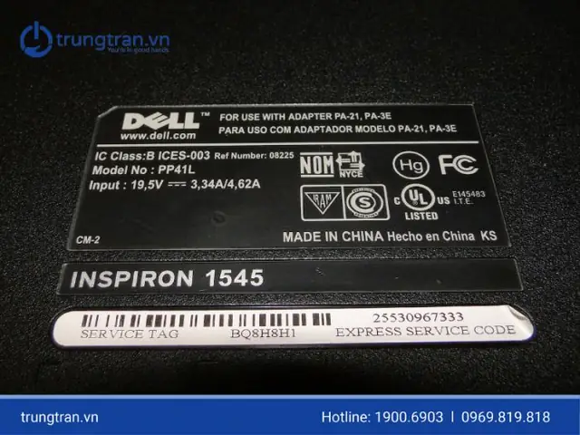 Cách Kiểm Tra Serial Của Laptop Dell